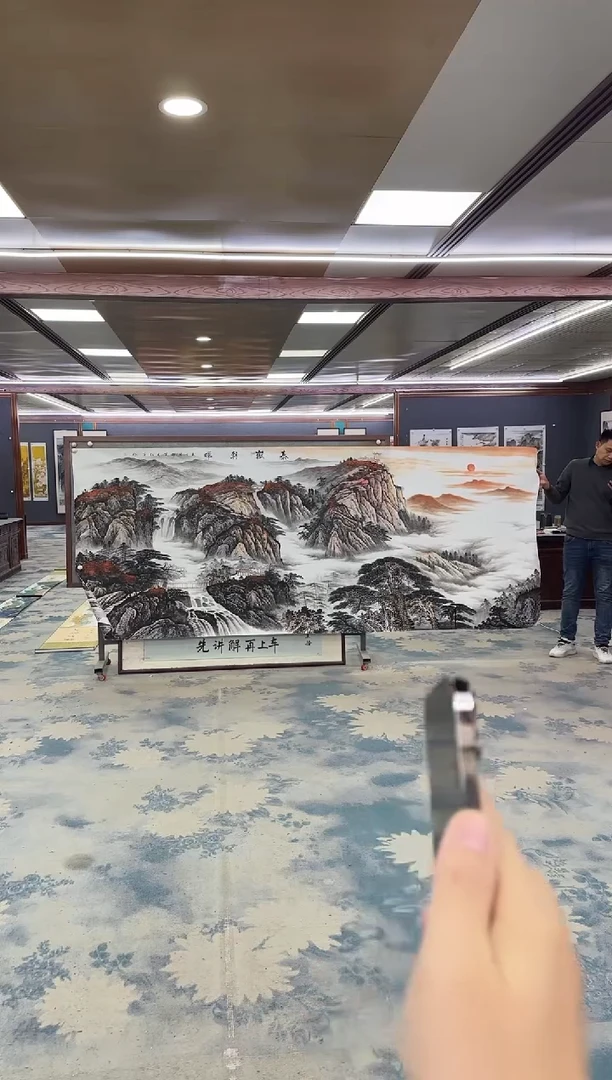 国画Z王红兵-山水国画-大丈二