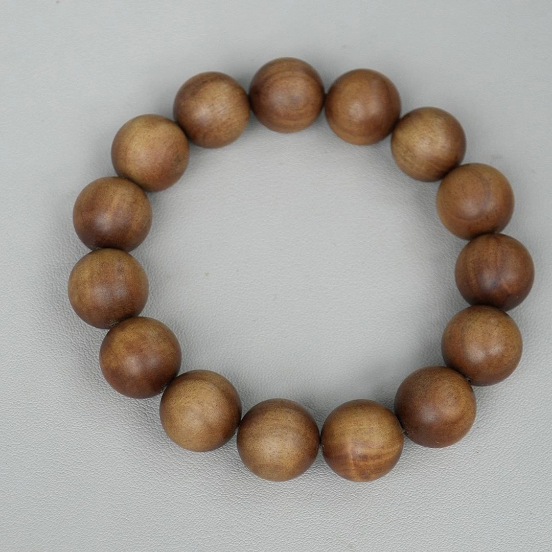 646-檀香手串14mm老料单圈