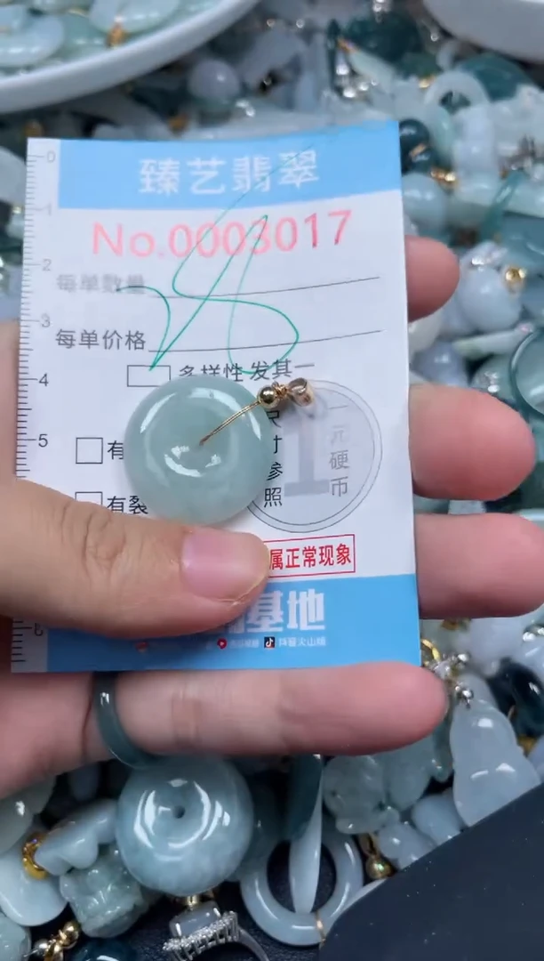 颈饰未镶嵌翡翠3017