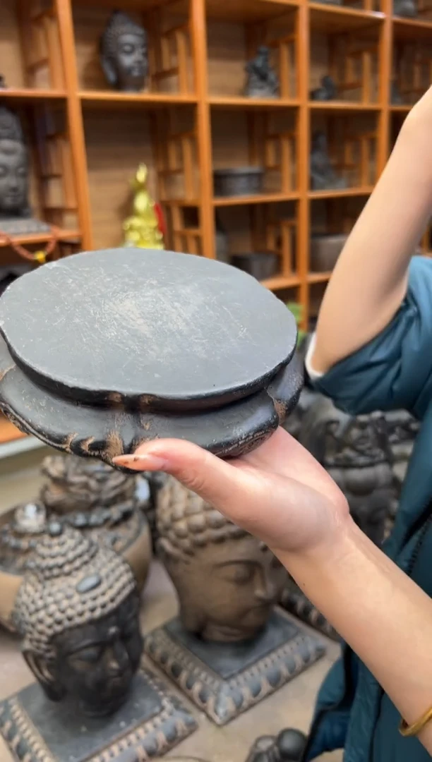陶土【火山泥】金箍坛底座