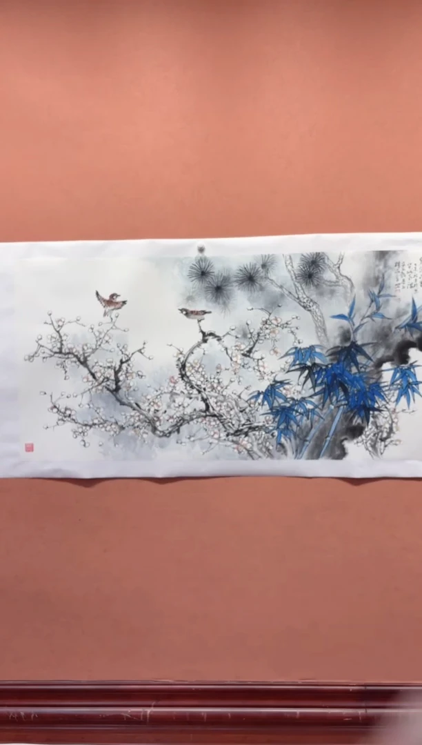 国画师立照老师国画作品