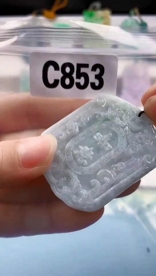 翡翠未镶嵌颈饰天然翡翠吊坠挂件