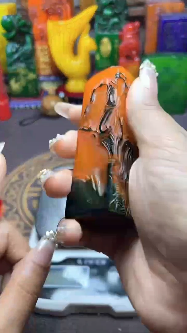寿山石印石纯天然石料