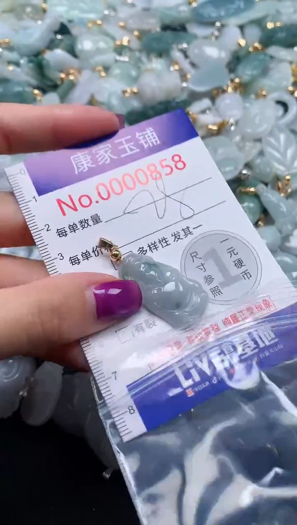 颈饰未镶嵌翡翠858