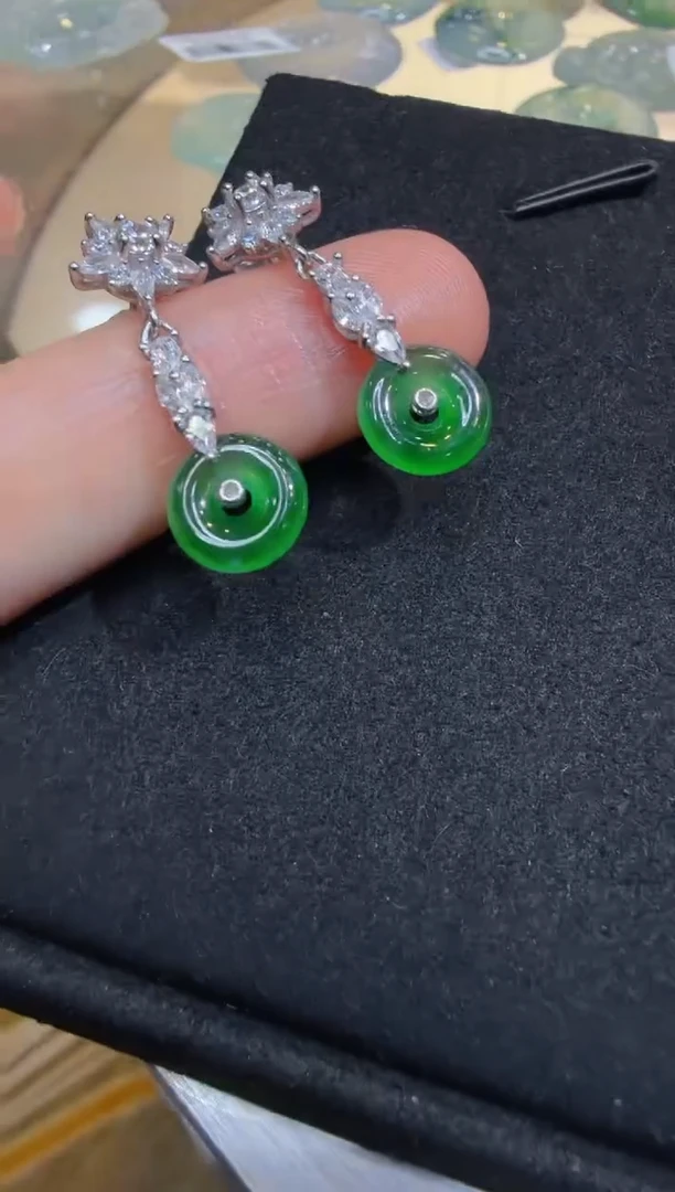 银S925镶嵌定制翡翠多样性团购发一件（不退不换）