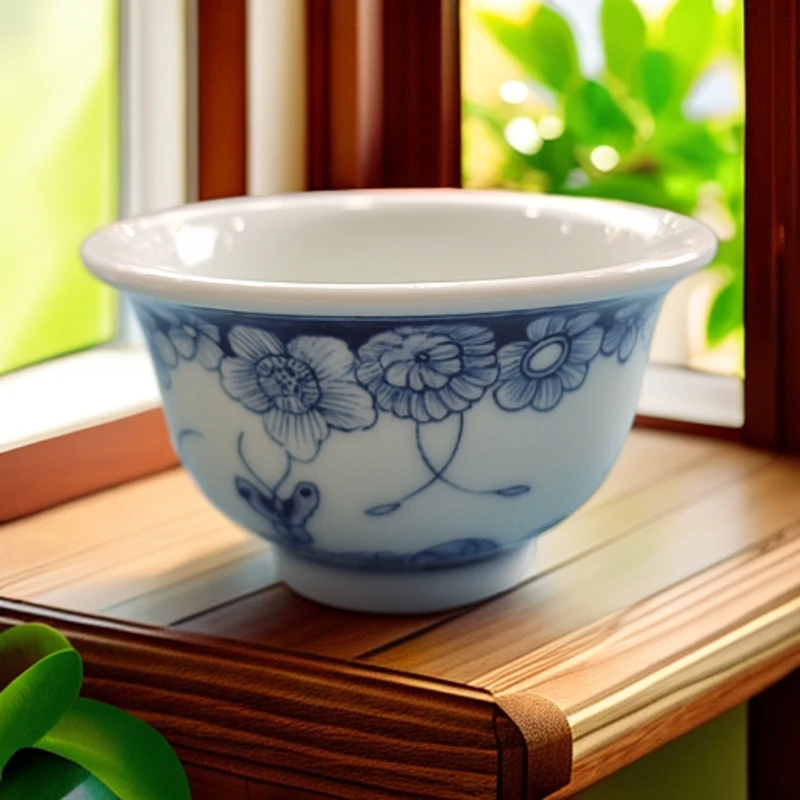 A03【人间瓷画】 十大瓷厂博物馆 压手杯