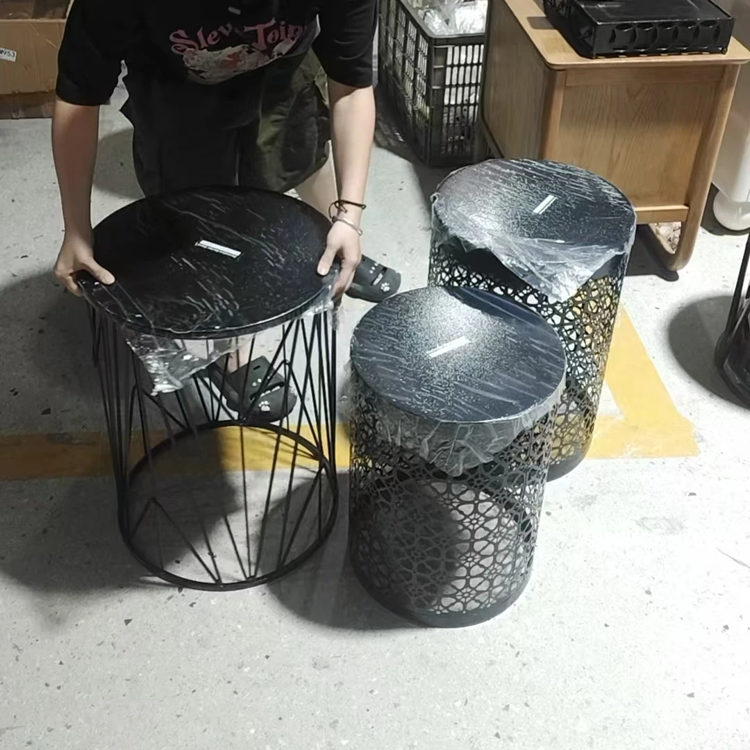铁艺边几#（颜色款式混发）多功能组合边几库存尾货（三楼）