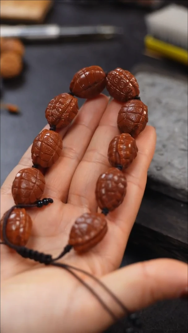手串/手链橄榄核九林核雕文玩作品
