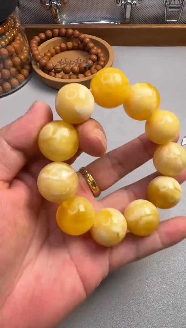 手链蜜蜡未镶嵌蜜蜡