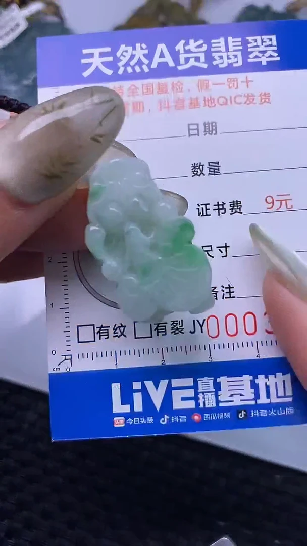 颈饰未镶嵌翡翠