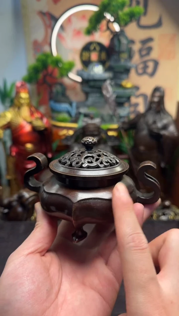 潼潼古铜只卖真铜！（海棠炉）
