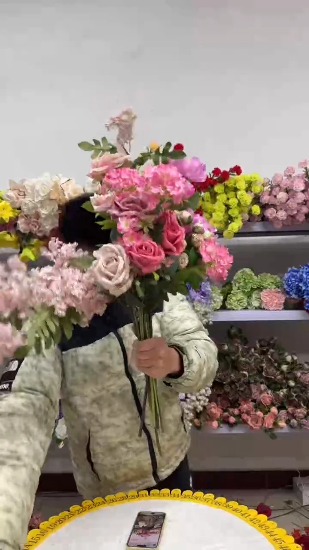 妍韵高端仿真花3