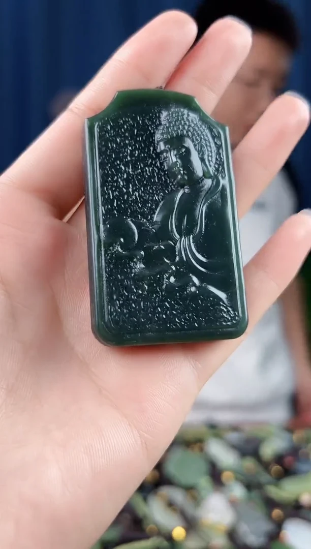 未镶嵌和田玉挂件拍一发一