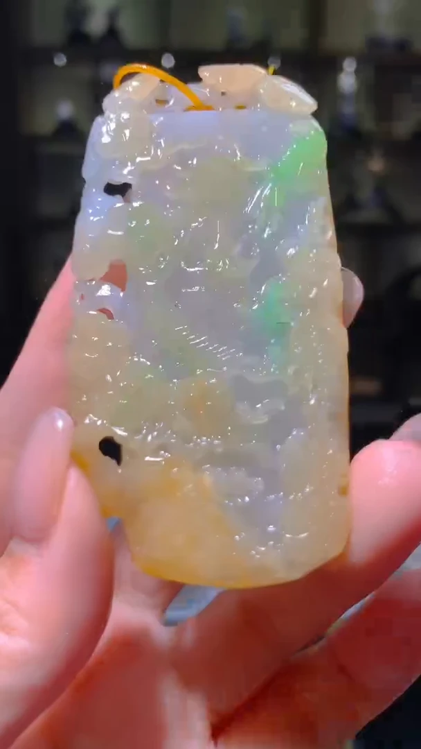 【闪购商品】定制翡翠未镶嵌闪购毛货链接LYH076