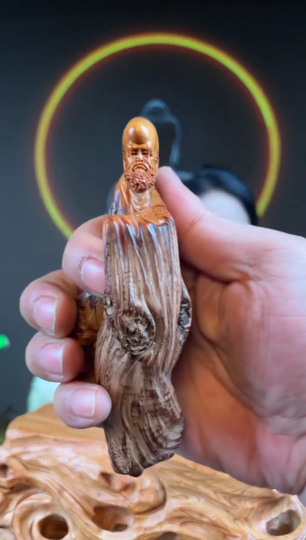 柏木（崖柏）手工摆件,先抢先得! 编号:315