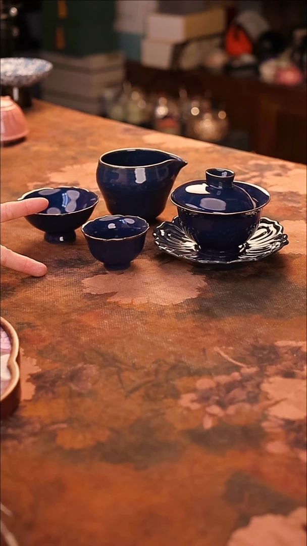 【闪购商品】陶瓷茶具（无礼盒无茶盘）@@A12265
