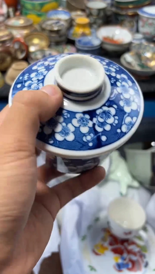 瓷片在****?夏目海外回流瓷器中古品。