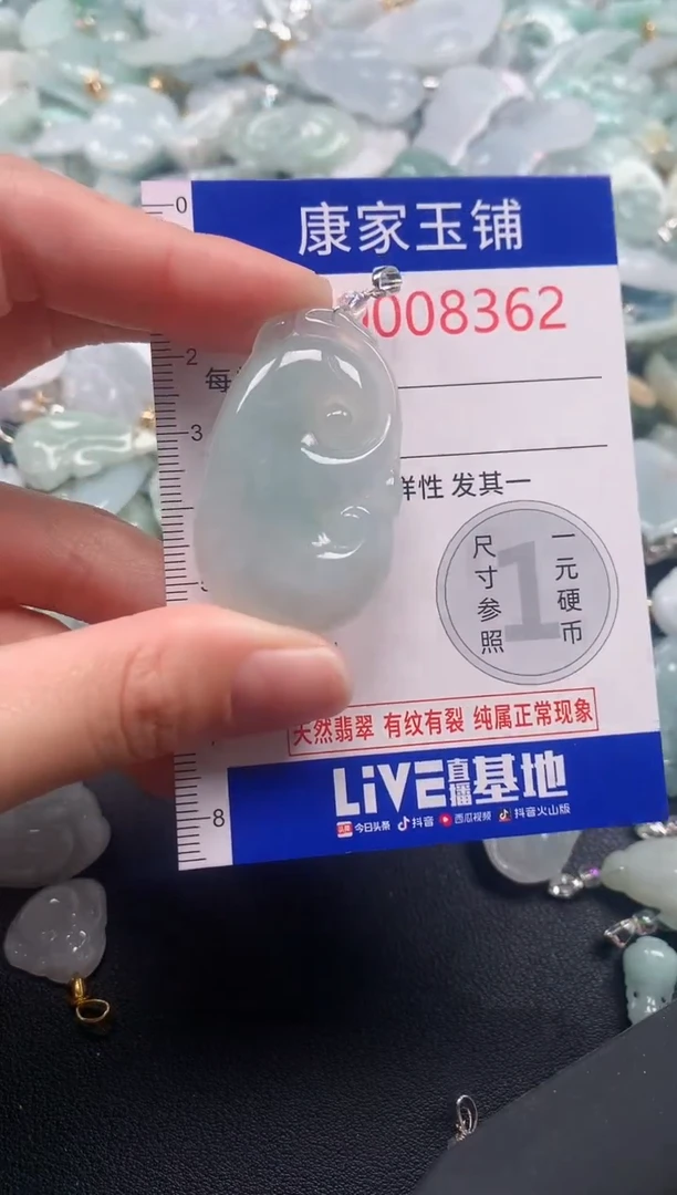 颈饰未镶嵌翡翠8362