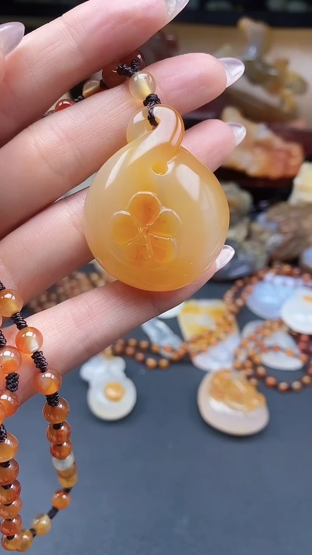 【闪购商品】玛瑙/玉髓颈饰未镶嵌dd