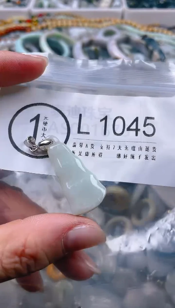 【闪购商品】翡翠颈饰未镶嵌/V/翡翠A货一图一物