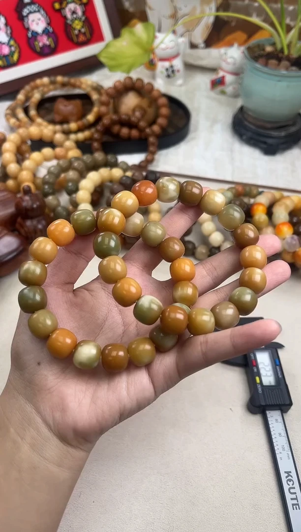 手串菩提根/象牙果a195瑕疵退货莫高窟1.4