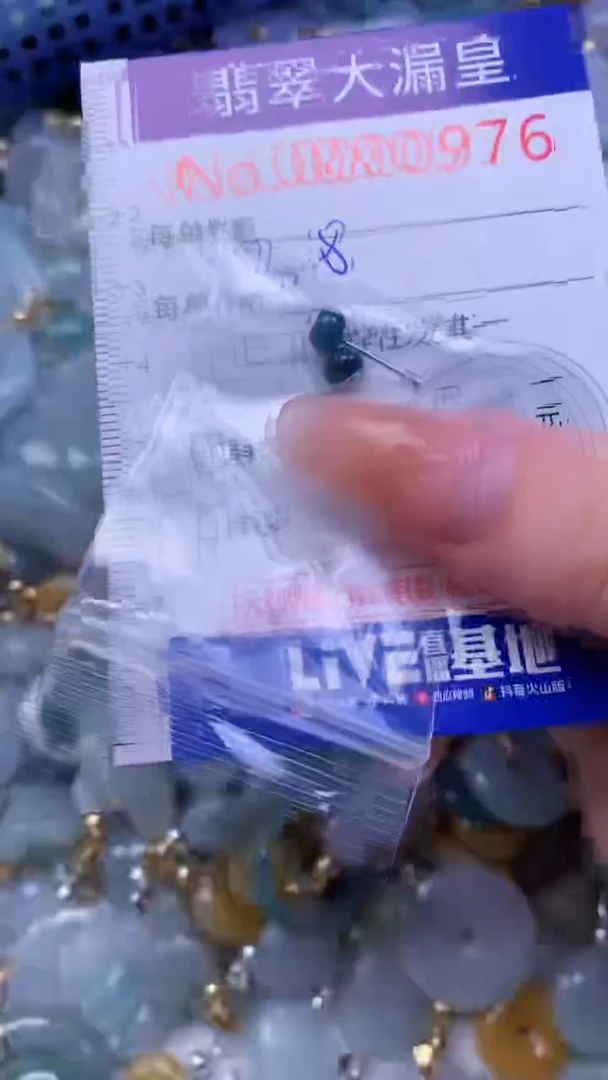 翡翠未镶嵌吊坠(不含链)0976
