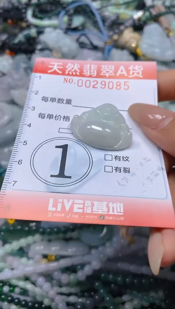 翡翠未镶嵌颈饰闪购0029085
