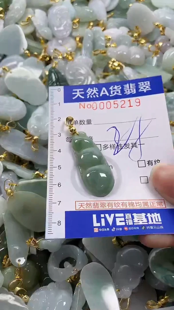 颈饰未镶嵌翡翠纯天然货翡翠