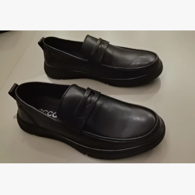 【大叔心选】男款真皮潮流时尚百搭一脚蹬休闲皮鞋