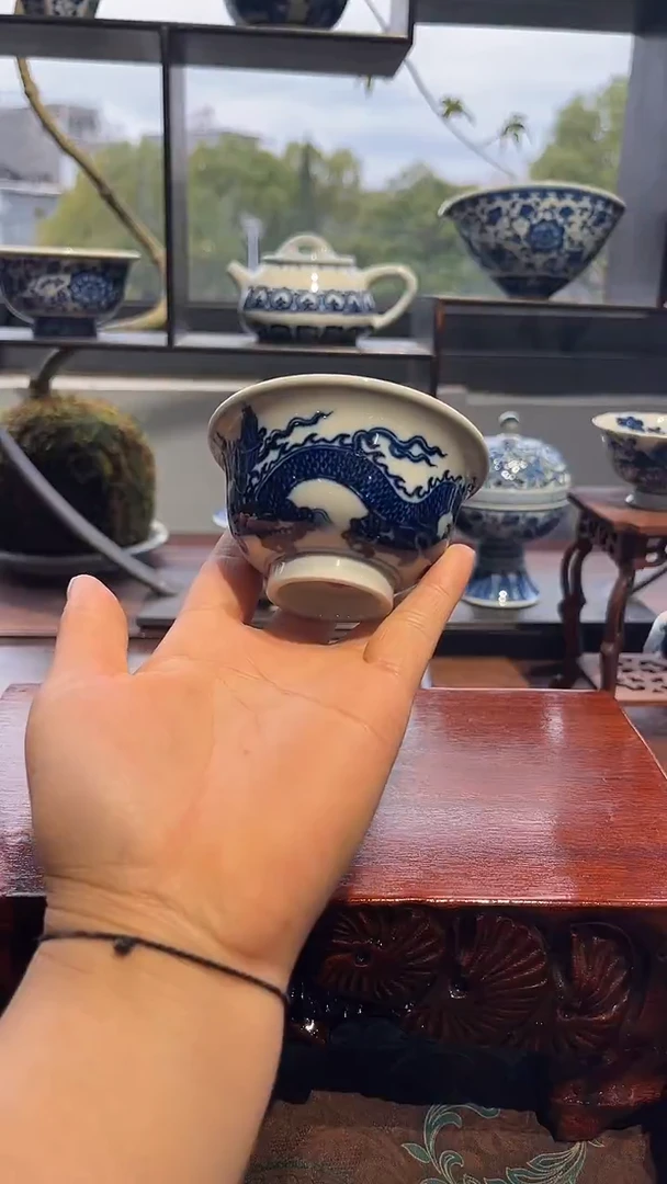 镹曰茶闲手工手绘茶具