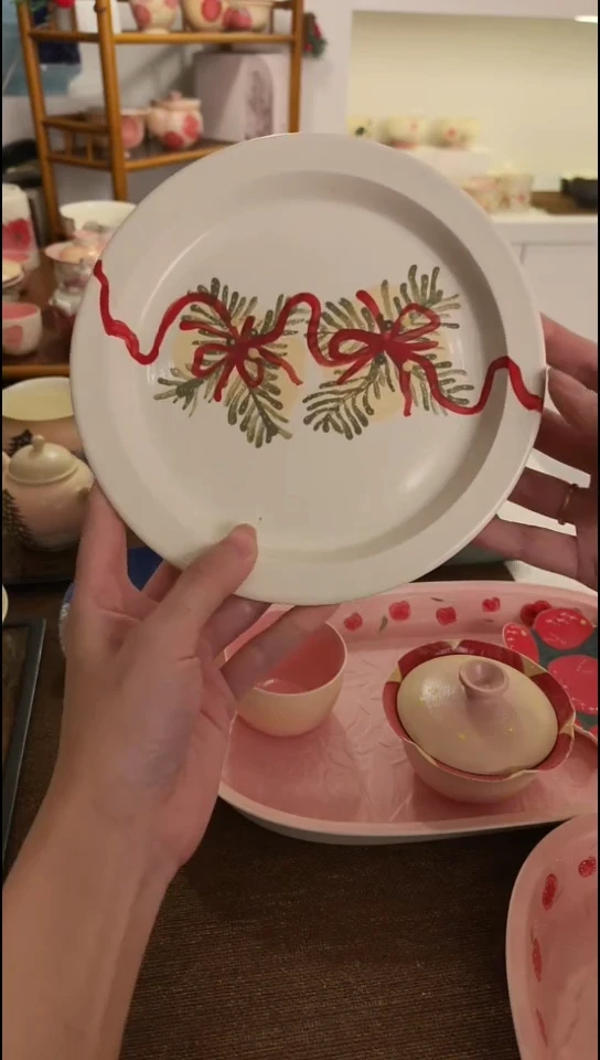 超级好看的蝴蝶结圆盘