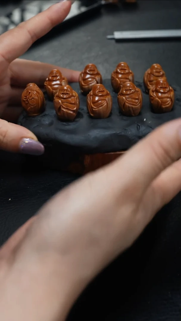 橄榄核手串/手链鱼子精品核雕