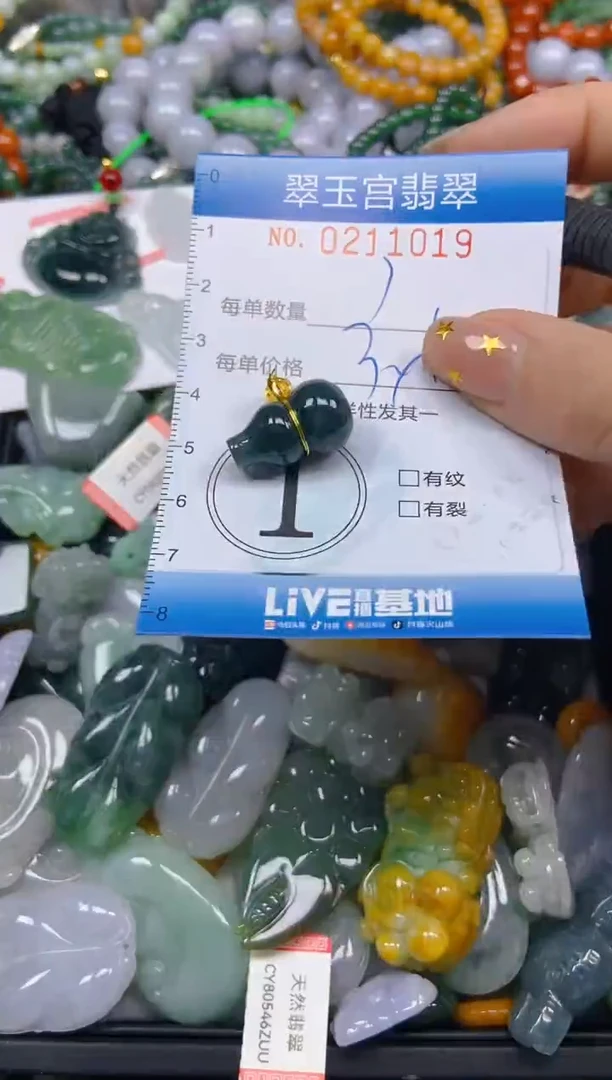 颈饰未镶嵌翡翠闪购C0211019