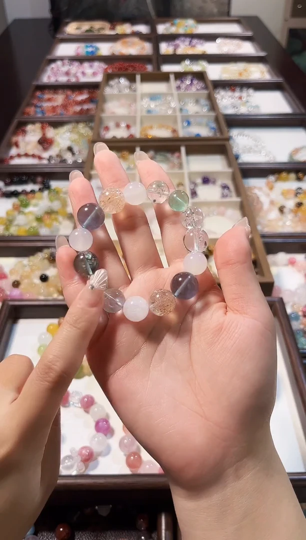 银S925镶嵌手链水晶01