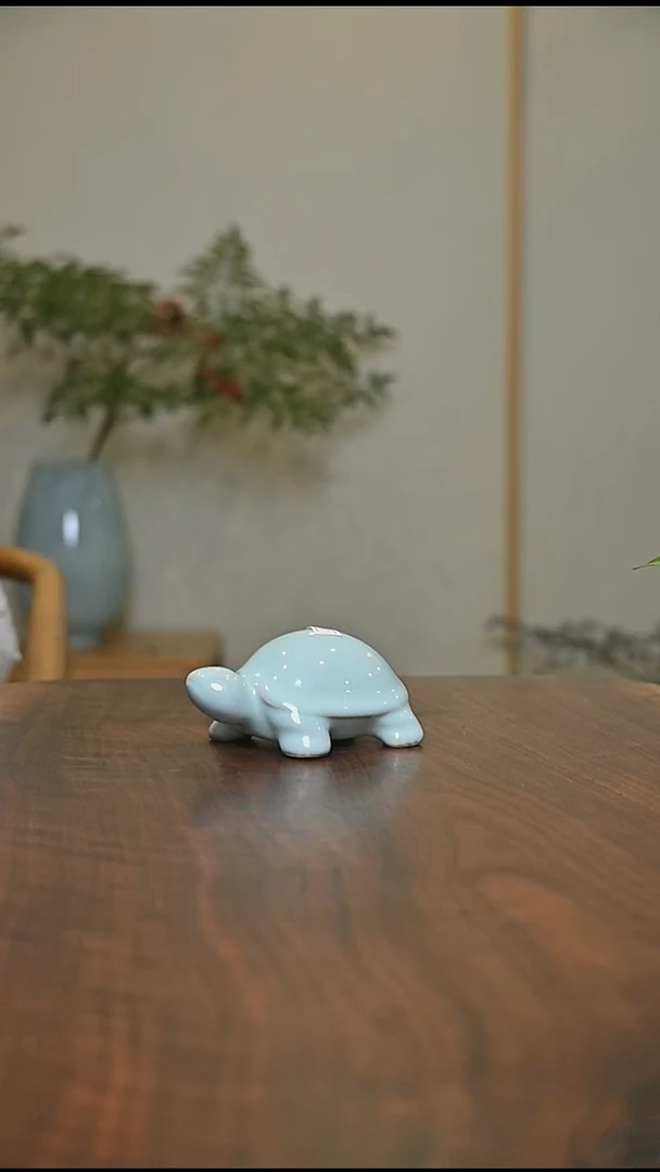 富甲一方 天青 微瑕 朱家款