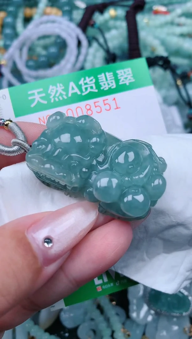 翡翠未镶嵌颈饰.0008551