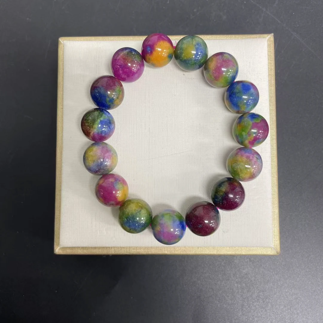 【小杰推荐】炫彩多宝圆珠手链 （多样性发其一）3132