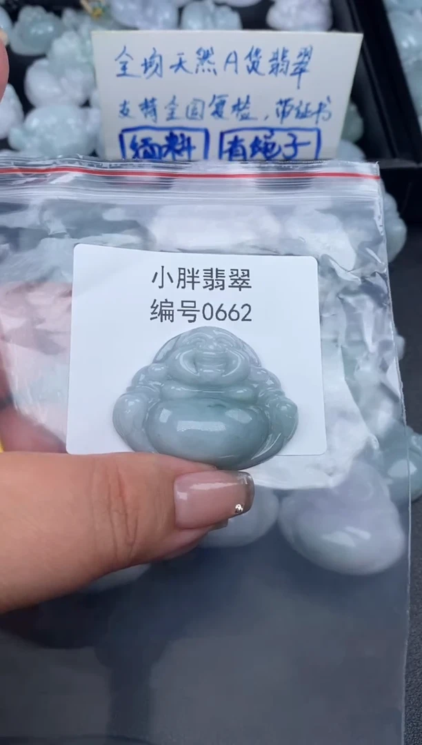 翡翠未镶嵌颈饰缅甸天然A货翡翠0662
