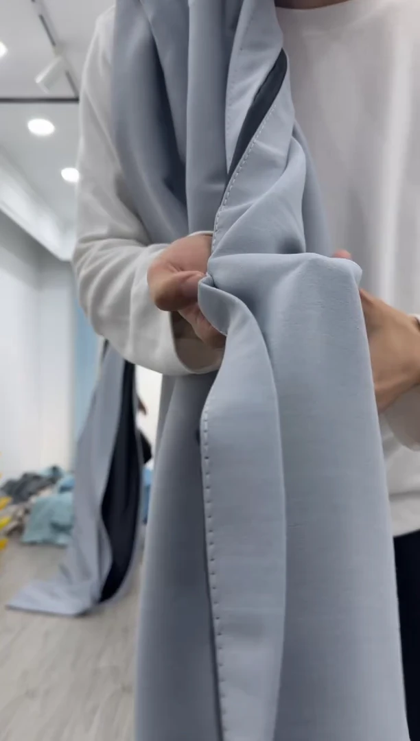 涤纶麦子成品窗帘4