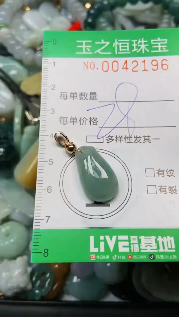 【闪购商品】翡翠颈饰未镶嵌闪购0042196