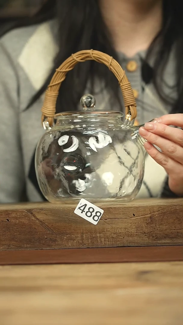 设计师手作款 落单系列玻璃煮茶壶