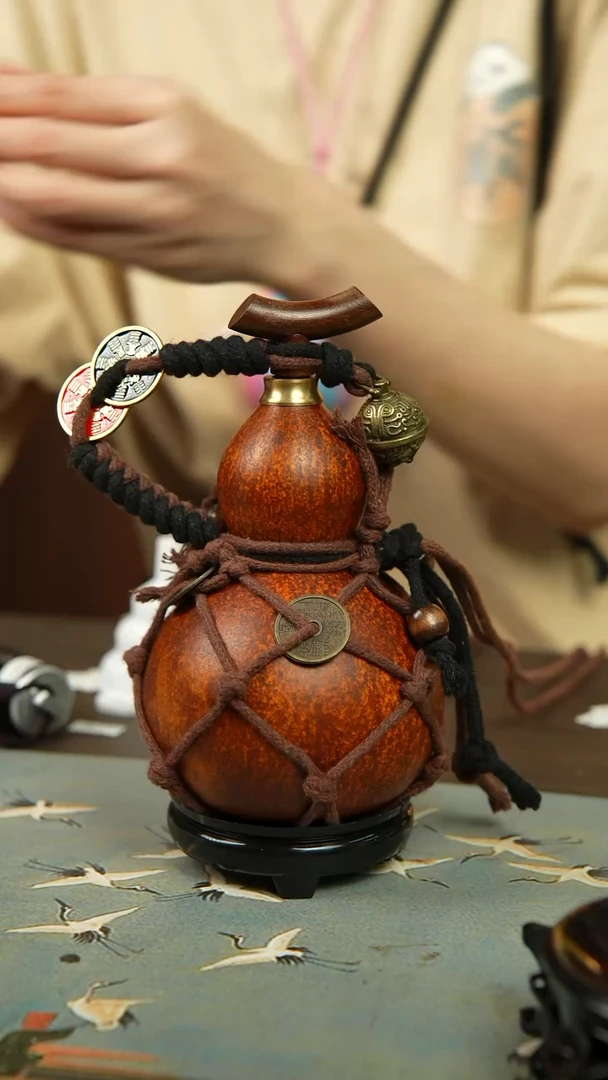 158号200ml左右非遗大漆酒葫芦