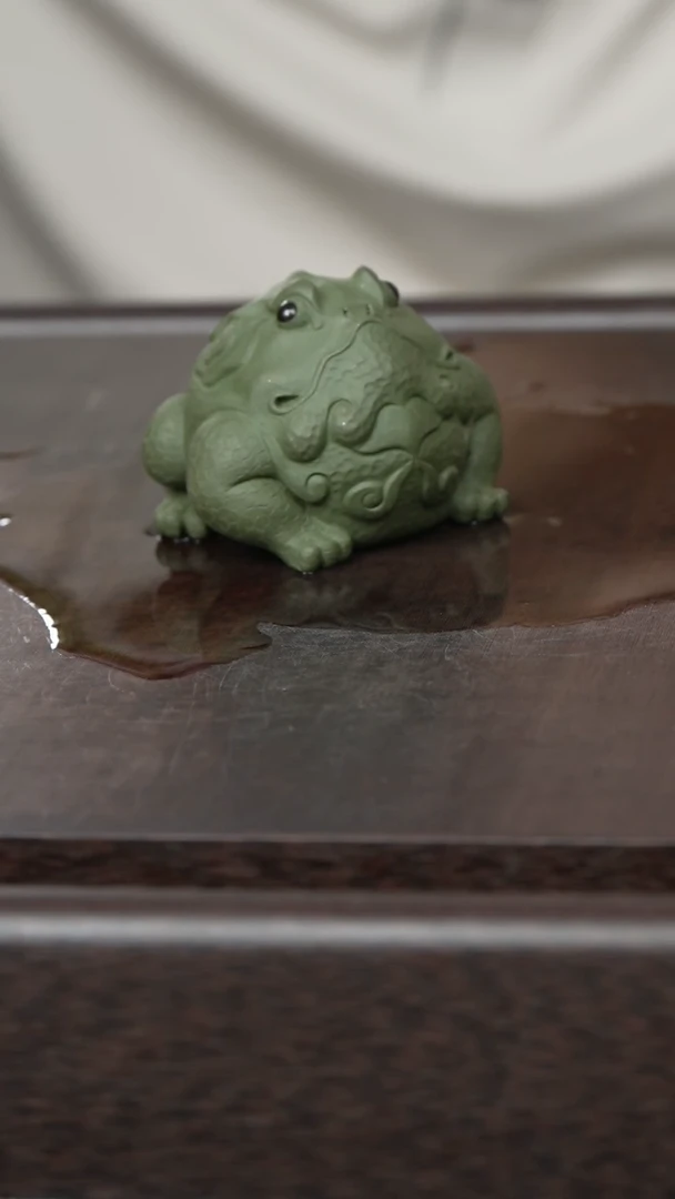 紫砂茶宠紫砂富贵蛙