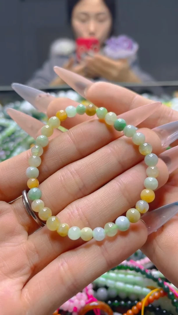 颈饰未镶嵌翡翠5MM