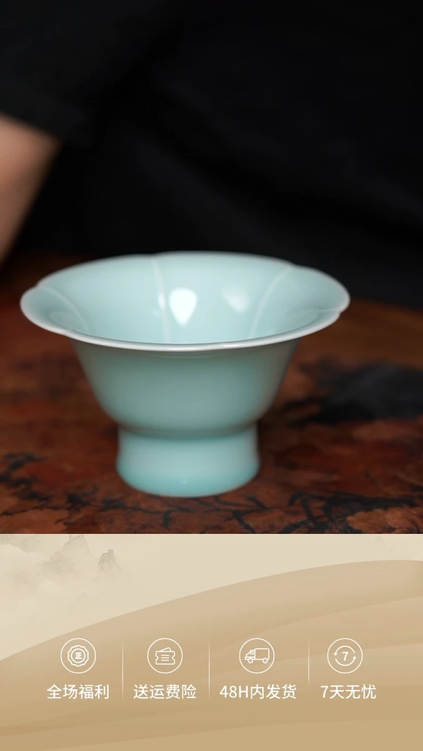 13cm口径高足果盆  39