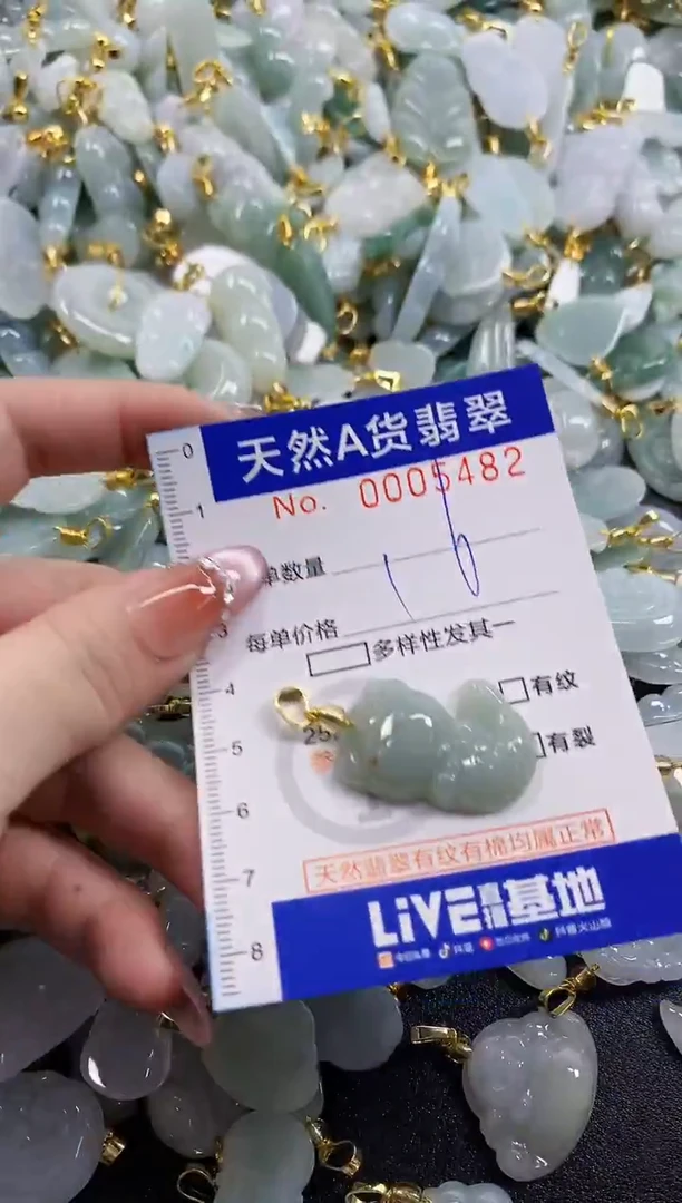 颈饰未镶嵌翡翠天然A货翡翠