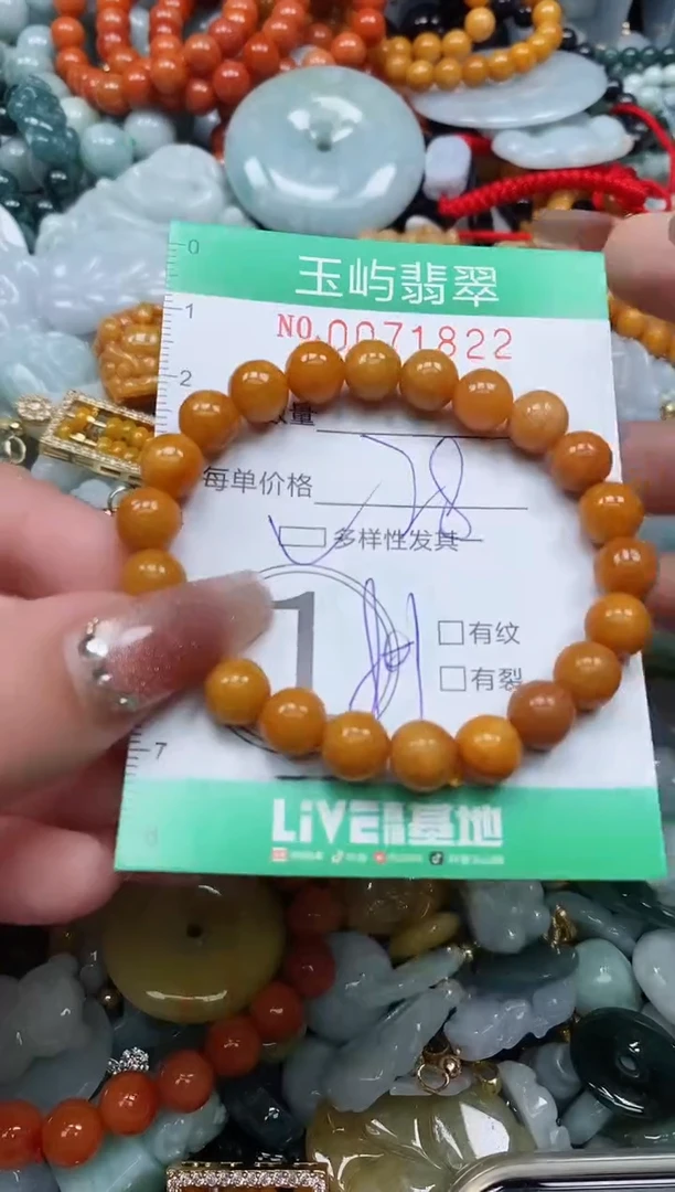 【闪购商品】翡翠颈饰未镶嵌闪购0071822多样性发其一