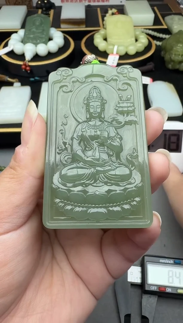 颈饰未镶嵌和田玉4