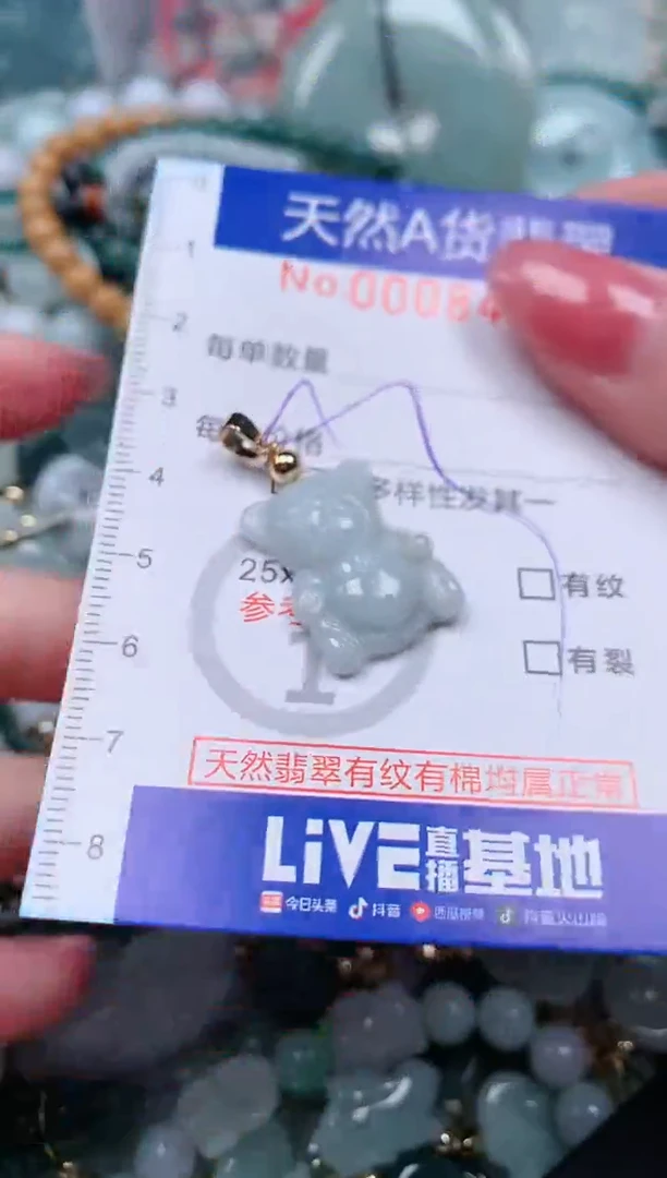 【闪购商品】翡翠颈饰未镶嵌00008458