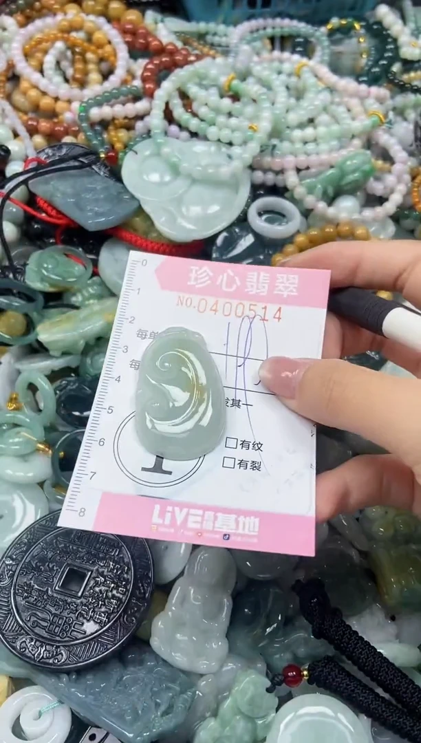 颈饰未镶嵌翡翠闪购0400514